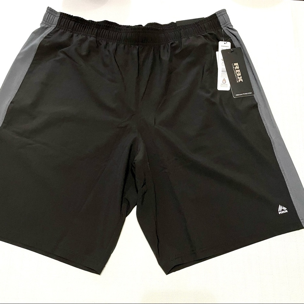 RBX Men’s Athletic Performance Training Lightweight Shorts W/Drawstrings XL NWT